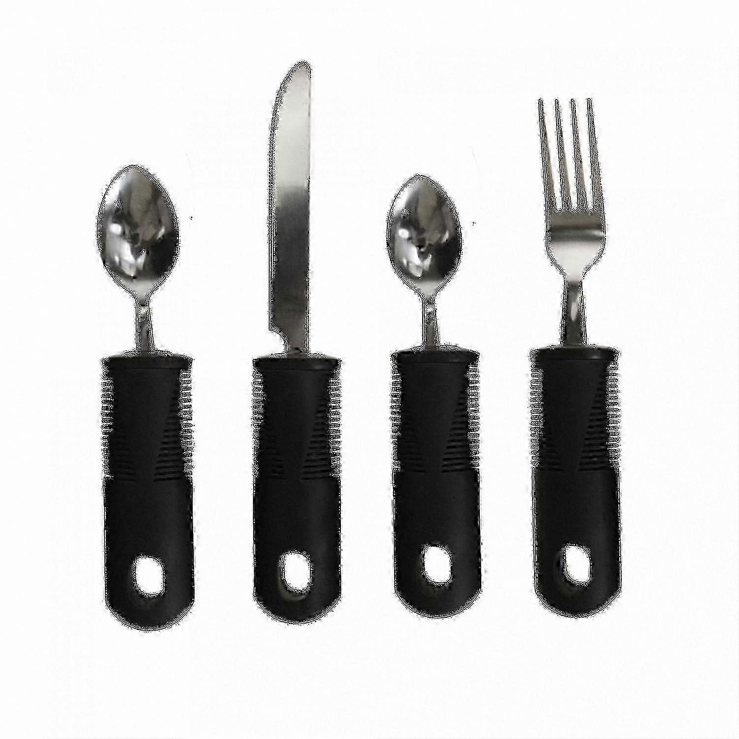 Comfortable Grip Tableware Set - 4 Pieces