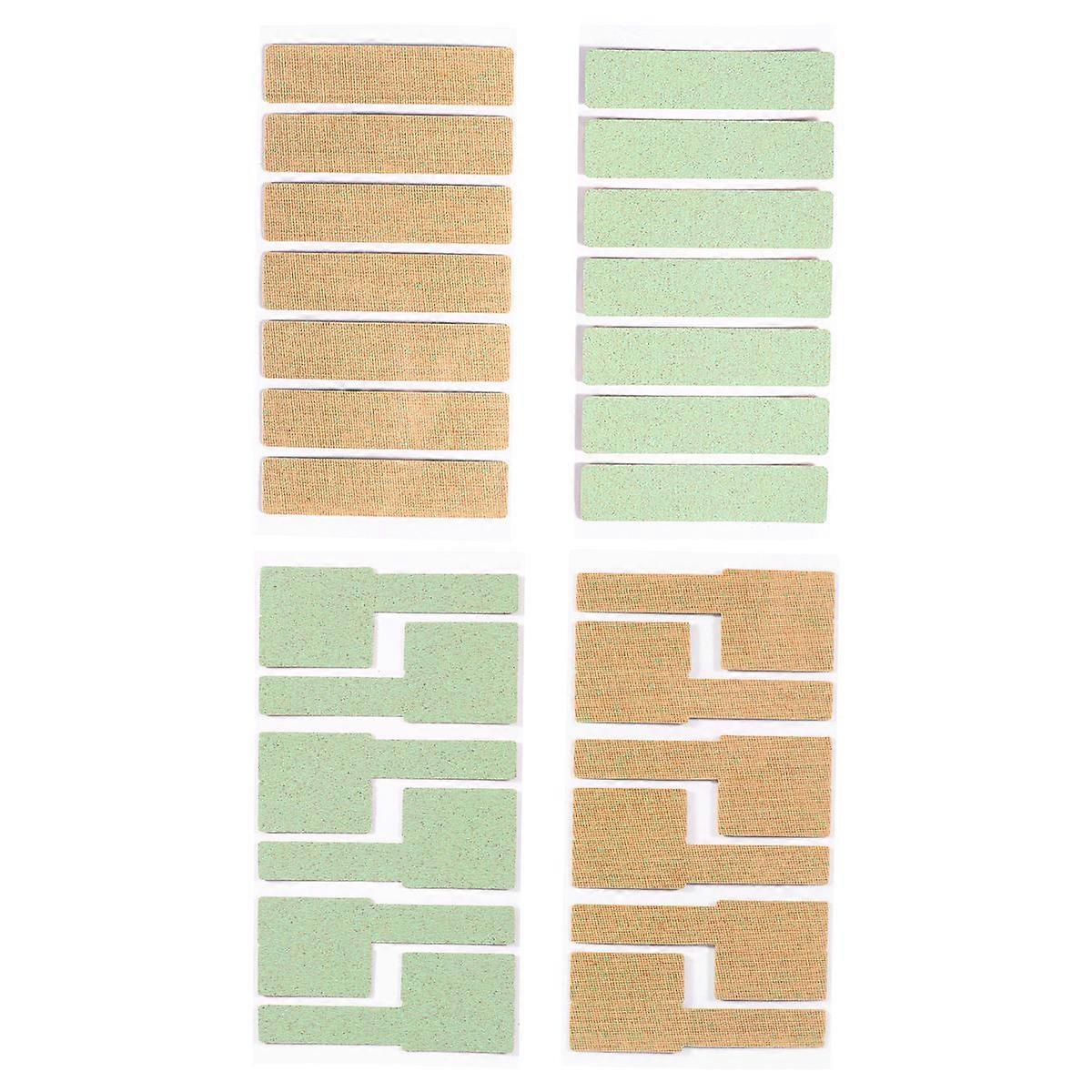 2 Set of 4 Sheets SelfAdhesive Stickers Waterproof Cord Labels Tags Stickers