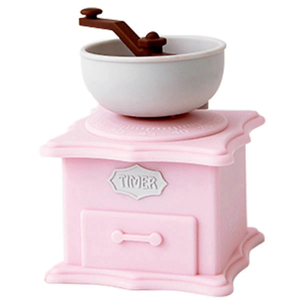 Cute Mechanical Kitchen Timer Countdown Tool Pink