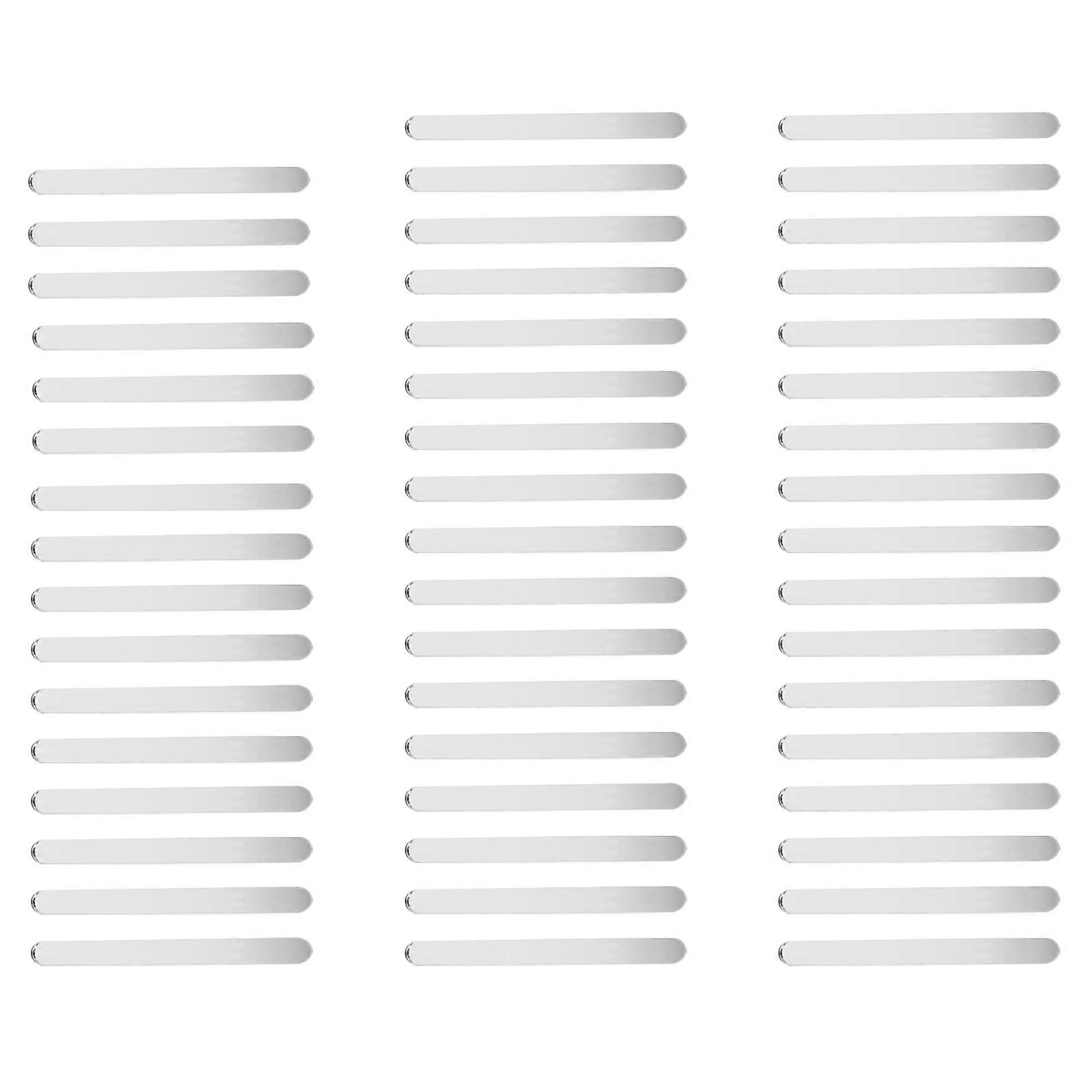 Here's a polished and professional product description for your **50 Pcs DIY Ice Cream Sticks with Safe Rounded Edges – Acrylic Craft Sticks for