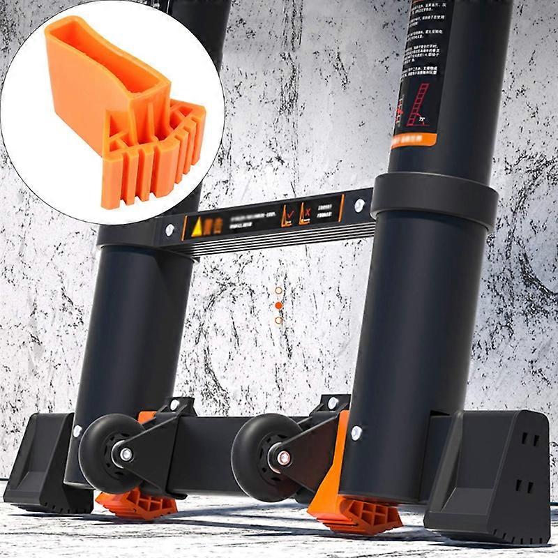 Fan-shaped Furniture Rubber Feet Pads Table and Chairs Legs Legs End Cover Protectors 3.3x0.8x2.4in Set of 4