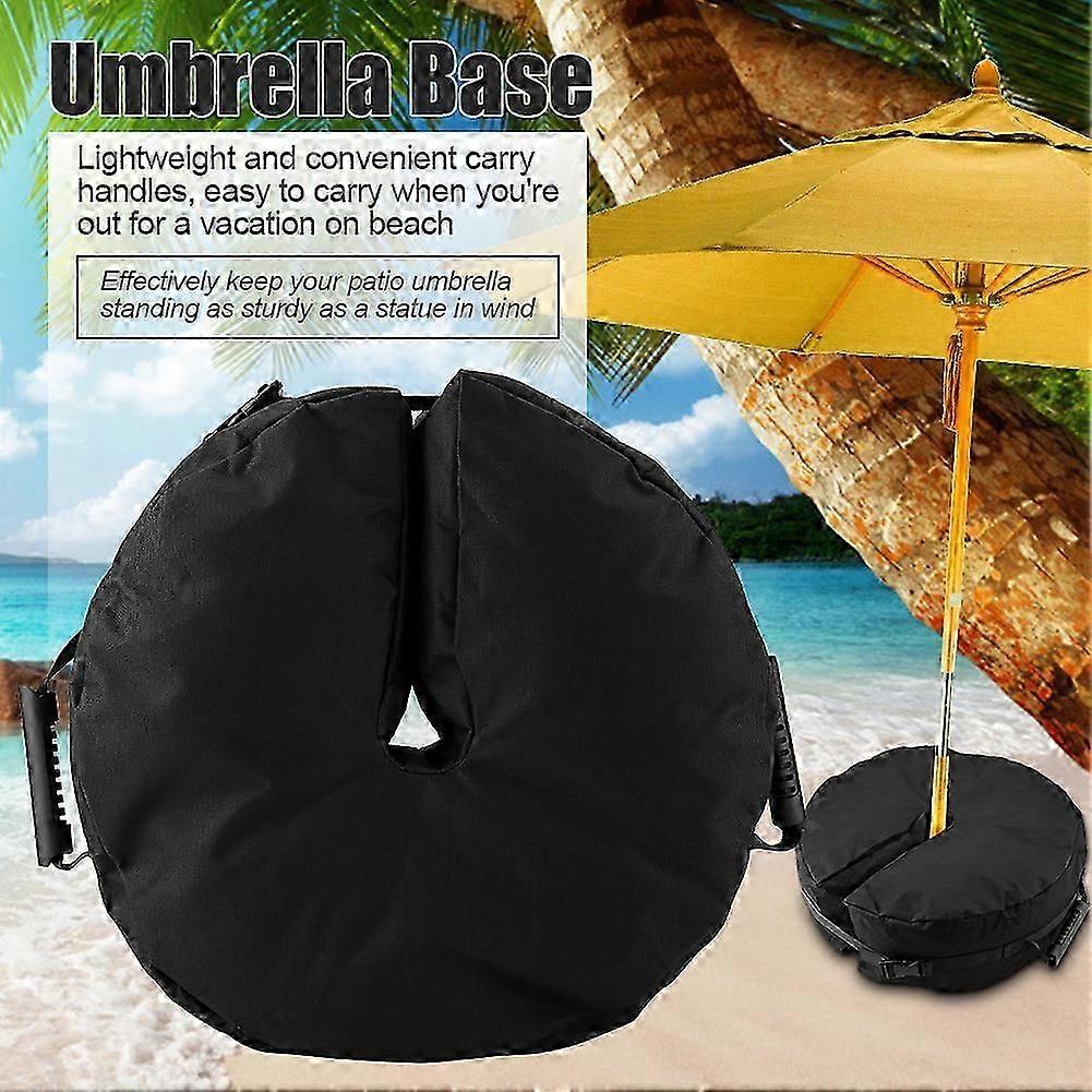 Round Umbrella Base Sand Weight Bag for Patio Use