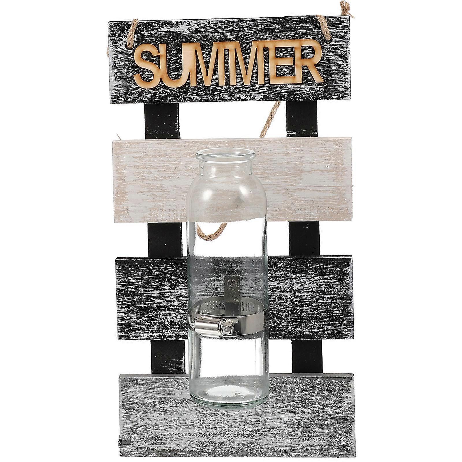 Decorative Wall Mounted Hydroponics Vase For Homeowners And Plant Lovers In Unique Simple Style 1 Set