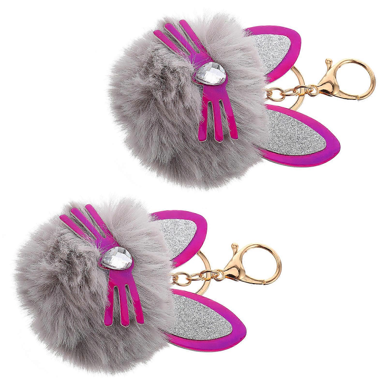Practical Key Chain with Cute Pendant Perfect for Gifts and Key Protection