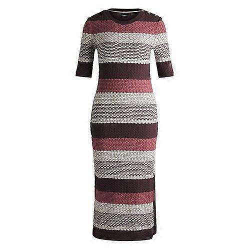 Boss Femmes/Dames Etanah Stripe Robe Structurée