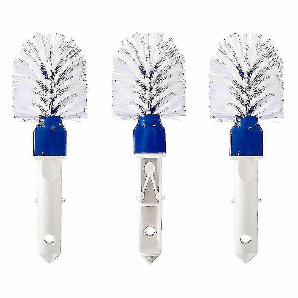3-Pack Pool Corner Brushes for Above-Ground and In-Ground Swimming Pool Steps Cleaning