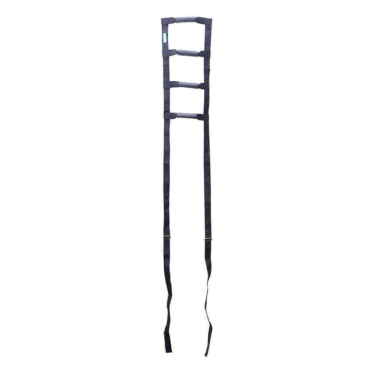 Bed Ladder Assist Sit Up Assist Device with Handle Strap Rope Ladder Caddie Helper Sitting Pull Up Hoist for Elderly Senior Injury Recovery Patient Pr