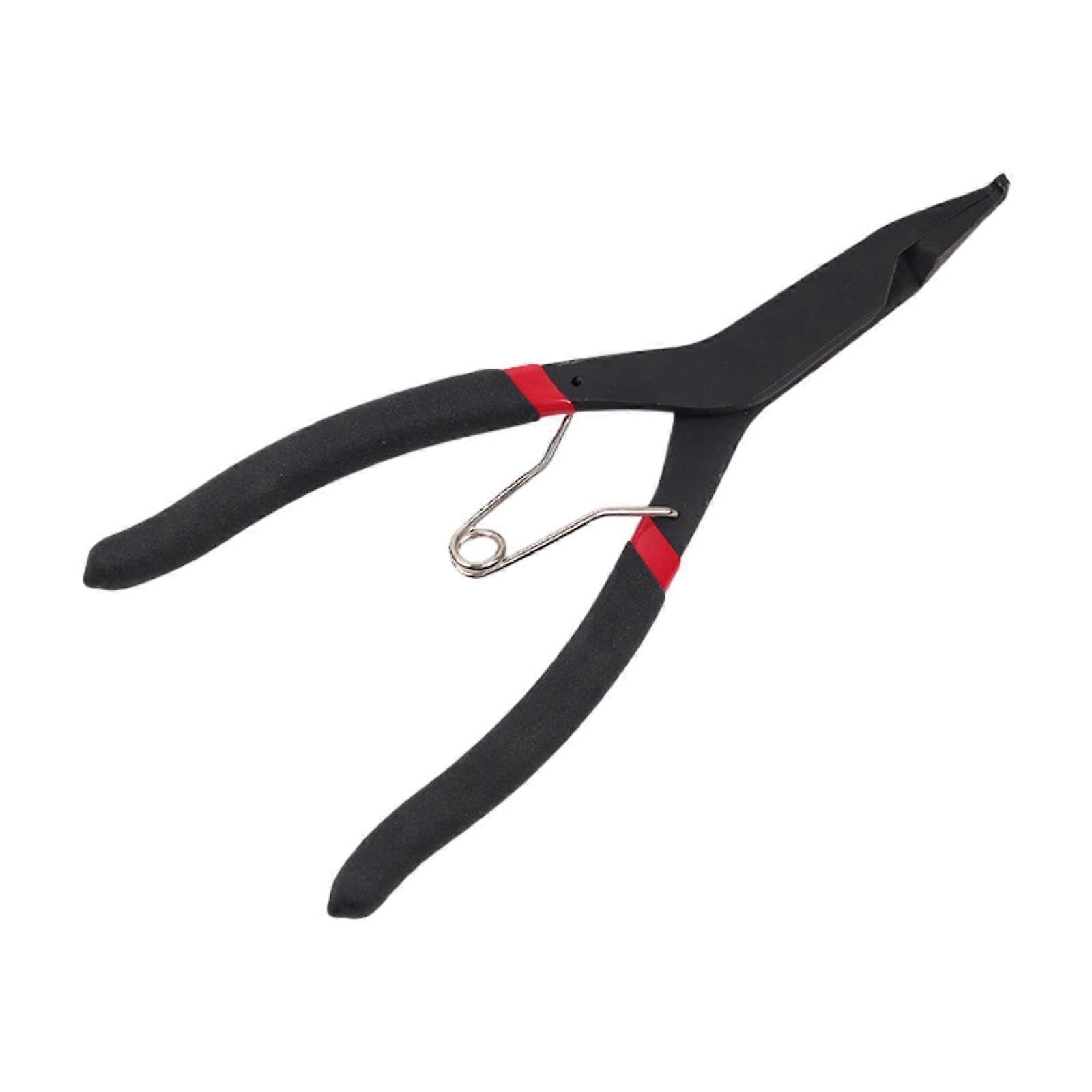 Lock Ring Pliers Tool, External, Non Slip for Transmission Transfer Cases Portable Professional Flat Snap Ring Pliers