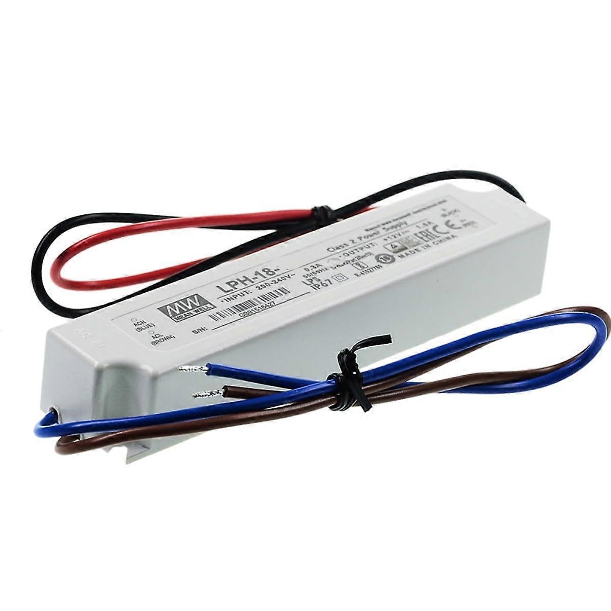 MEAN WELL LPH 18W 1.5A LED Driver LPH1812