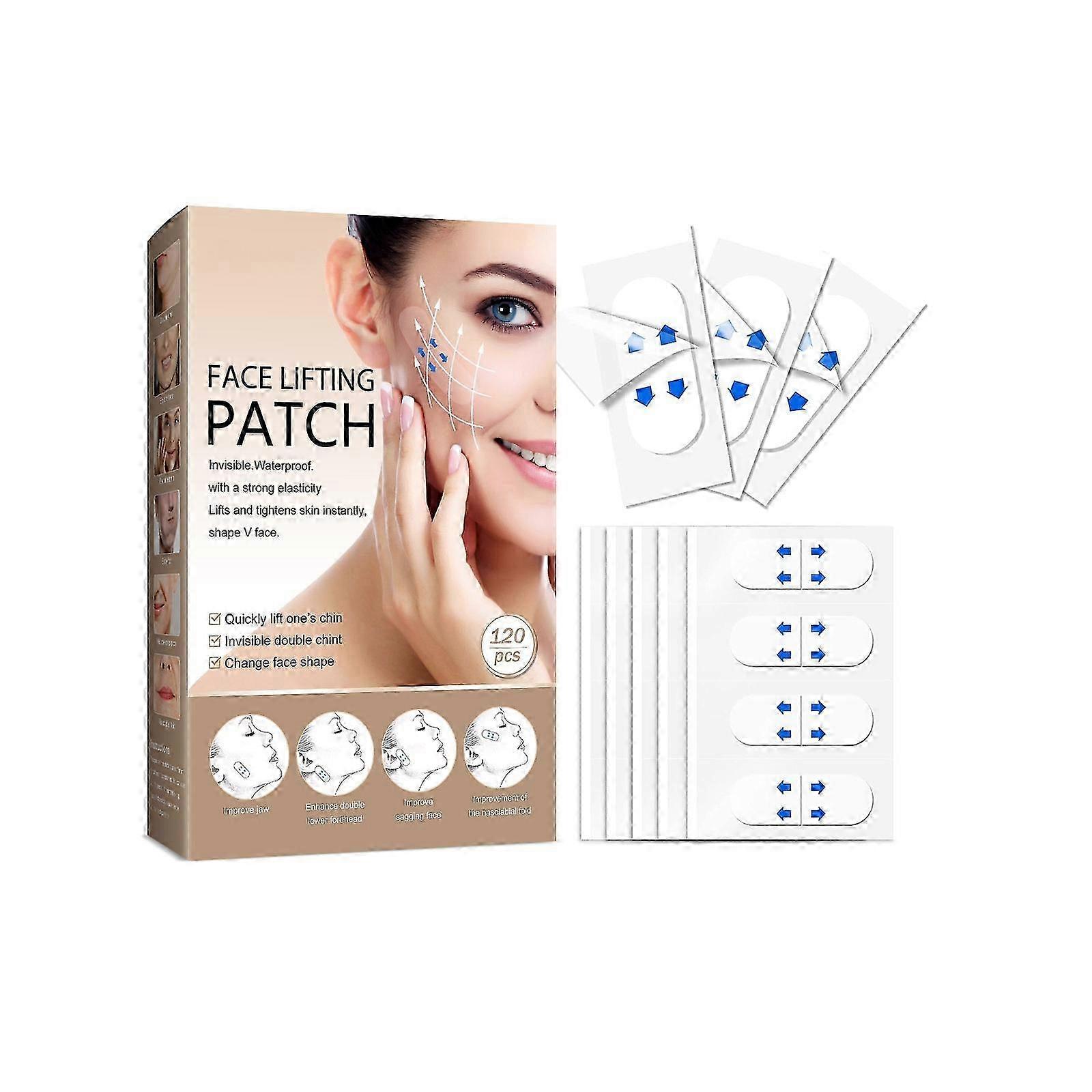 seventh cranial nerve Invisible Lifter For Firming and Tightening Skin Double Chin Reducer Instant Lifting Tape 120pcs