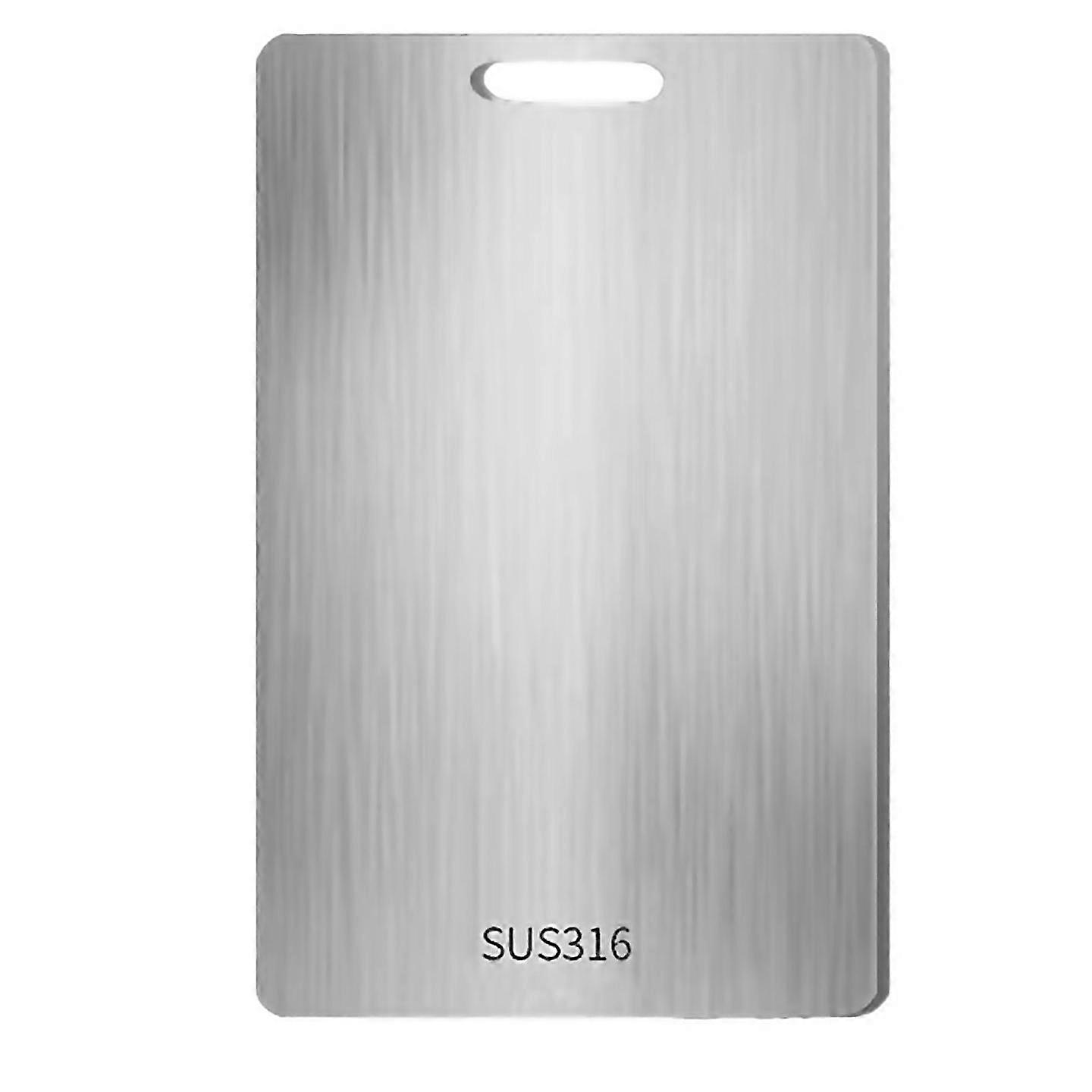 For Stainless Steel Doublesided Cutting Board For Kitchen Thick Panel
