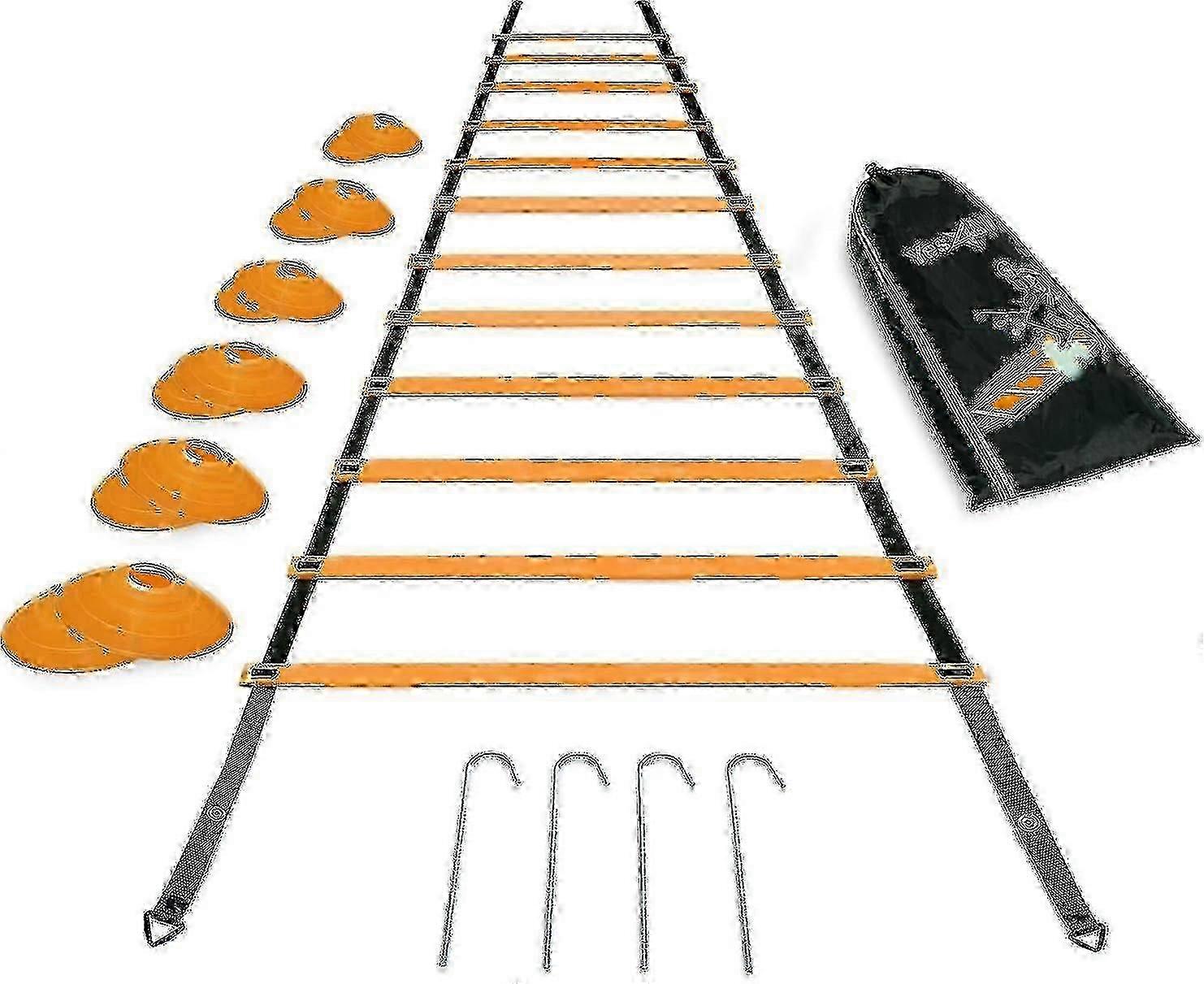 Ultimate Combo Agility Ladder Training Set Speed Agility Ladder 12 ...