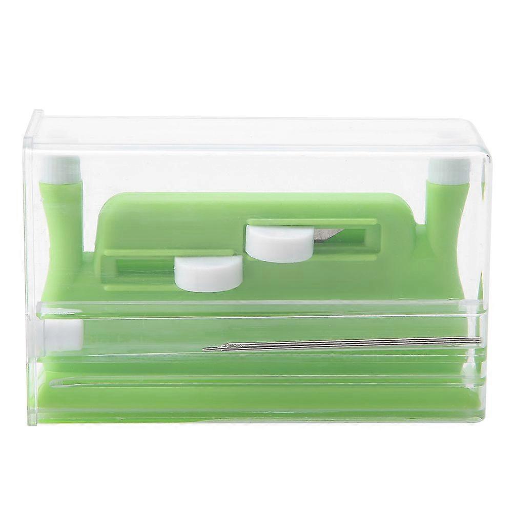 Hand Threader Double Needle Threader Insertion Tool Applicator for Machine Sewing