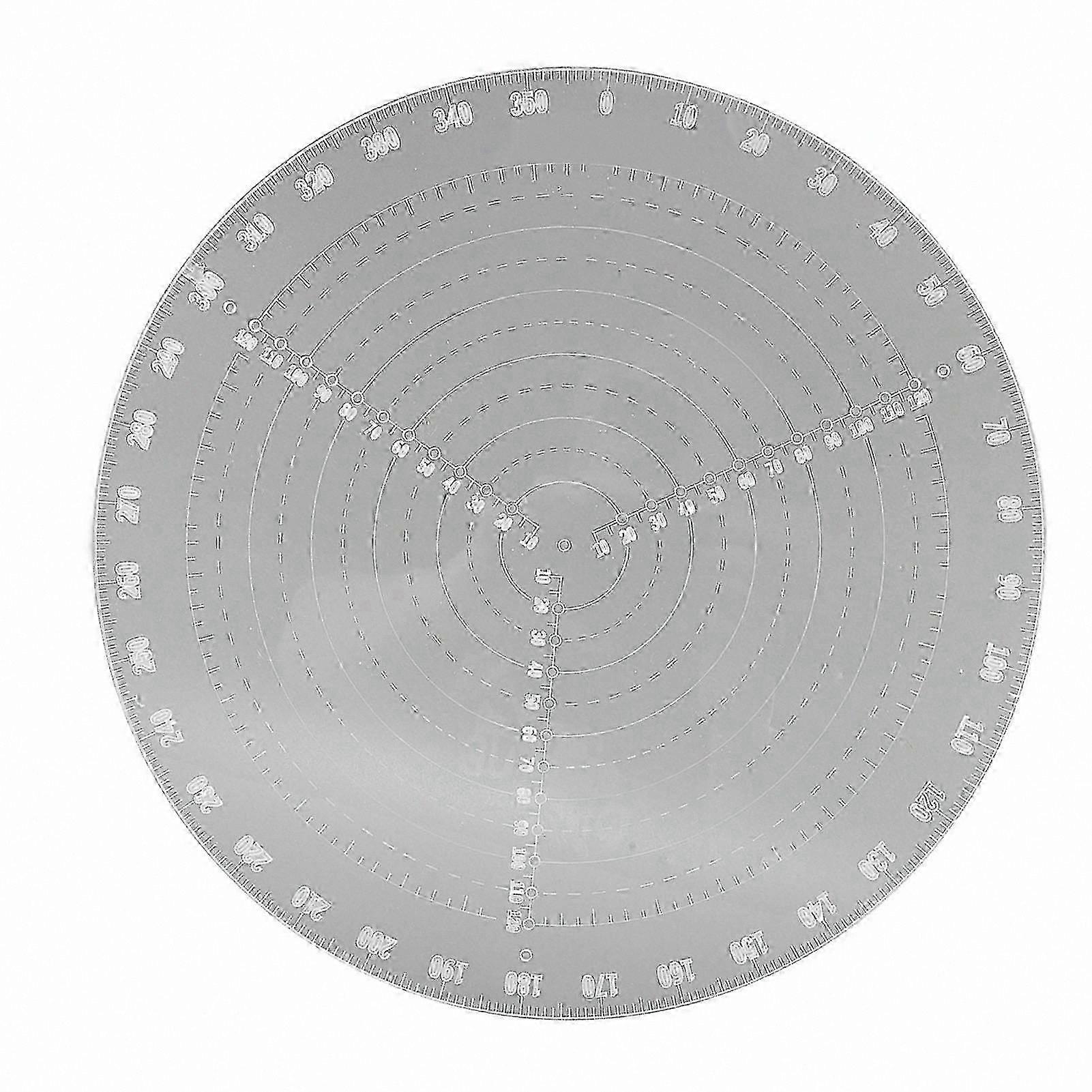 Precision Circle Drawing Tool 300mm Radius Center Finder for Woodworking and Metalworking Projects