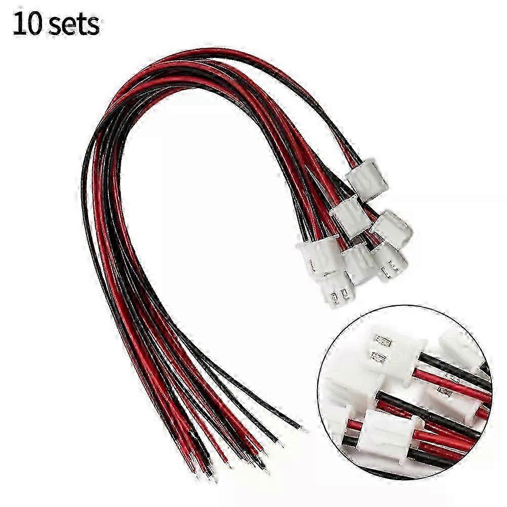 10 Sets 2 Pin Mini Micro XH254mm 24AWG Connector Plug With Wires 20...