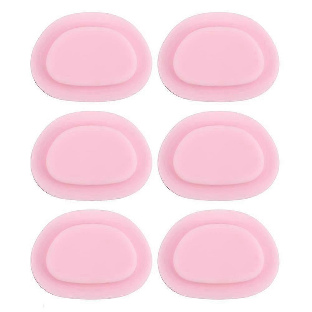 6-Pack Blender Sip Spout Lid Plugs for Ninja Blending Cups - Leakproof Replacement Lids for BC151NV, BC151BK & BC155PS Pink