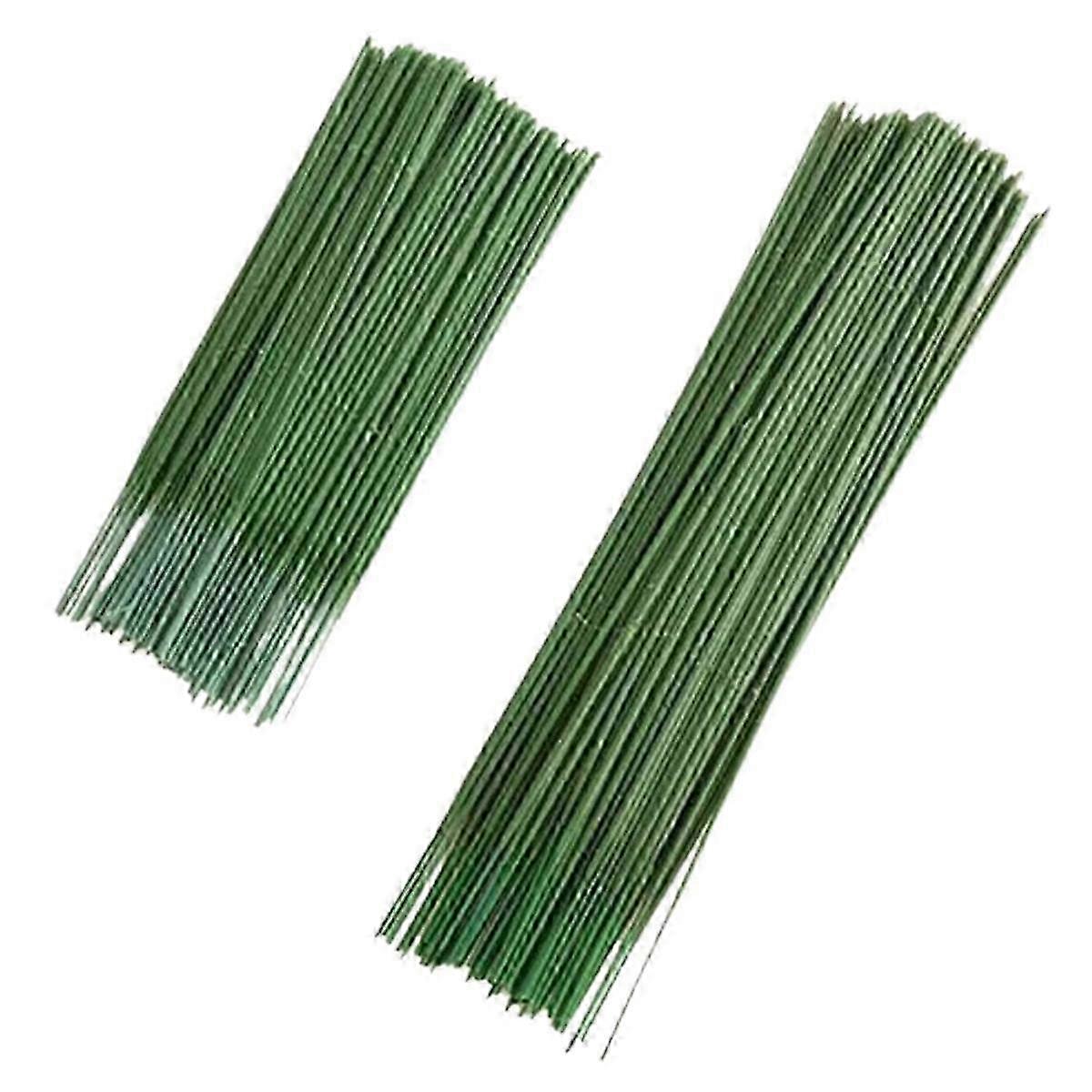 Florist Wire, 200pcs Plastic Floral Stem, Artificial Flower Rod