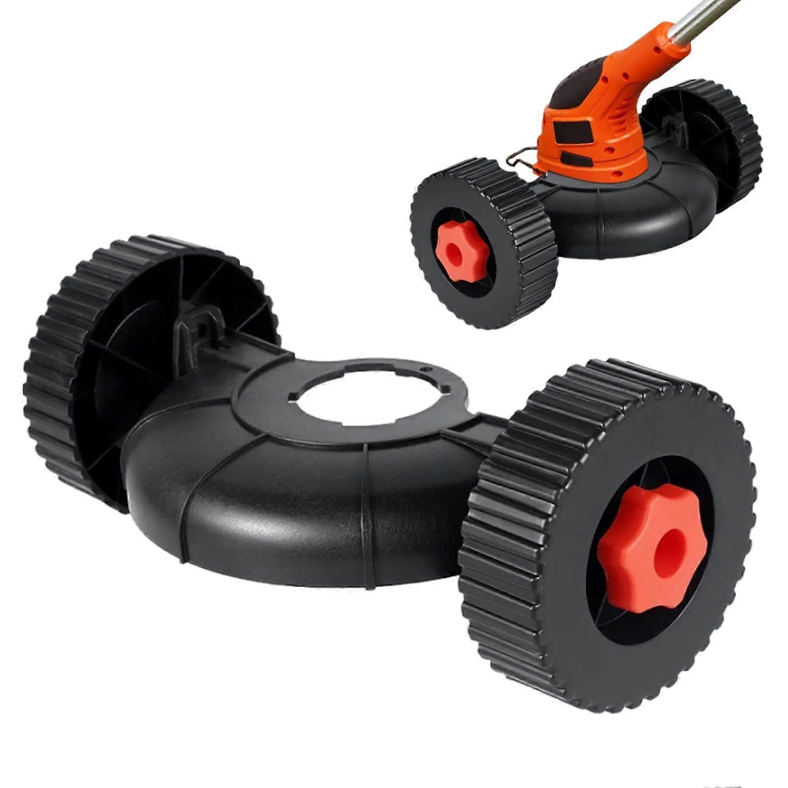 Weeder Wheels Portable Lightweight Adjustable Weeder Attachments For Lawn Mower, Garden, Patio Universal Fit