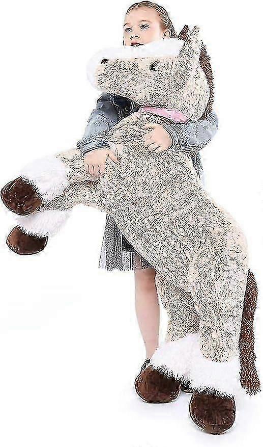 Horse plush toys, 90/120cm, can be used as pillows and are easy to clean
