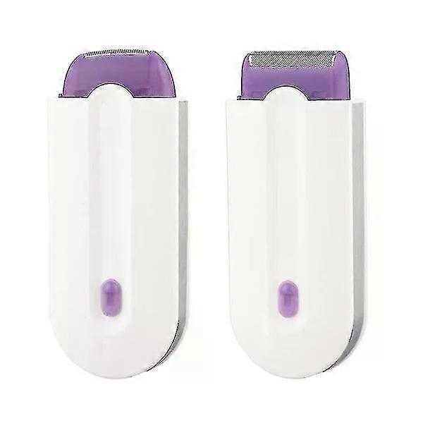 2-in-1 electric epilator, battery-free, reduces skin irritation