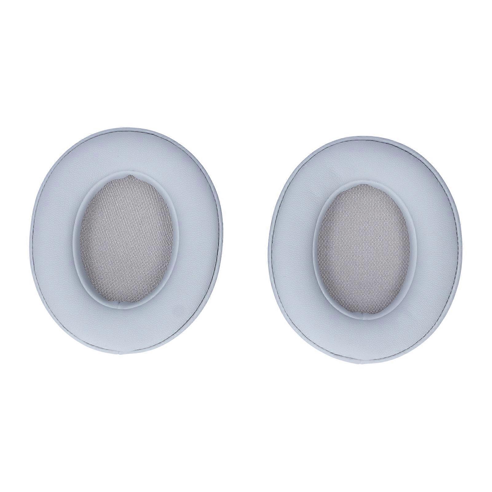 Grey Memory Foam Earpad Covers for Monster 2.0 - Noise Reduction & Easy Installation
