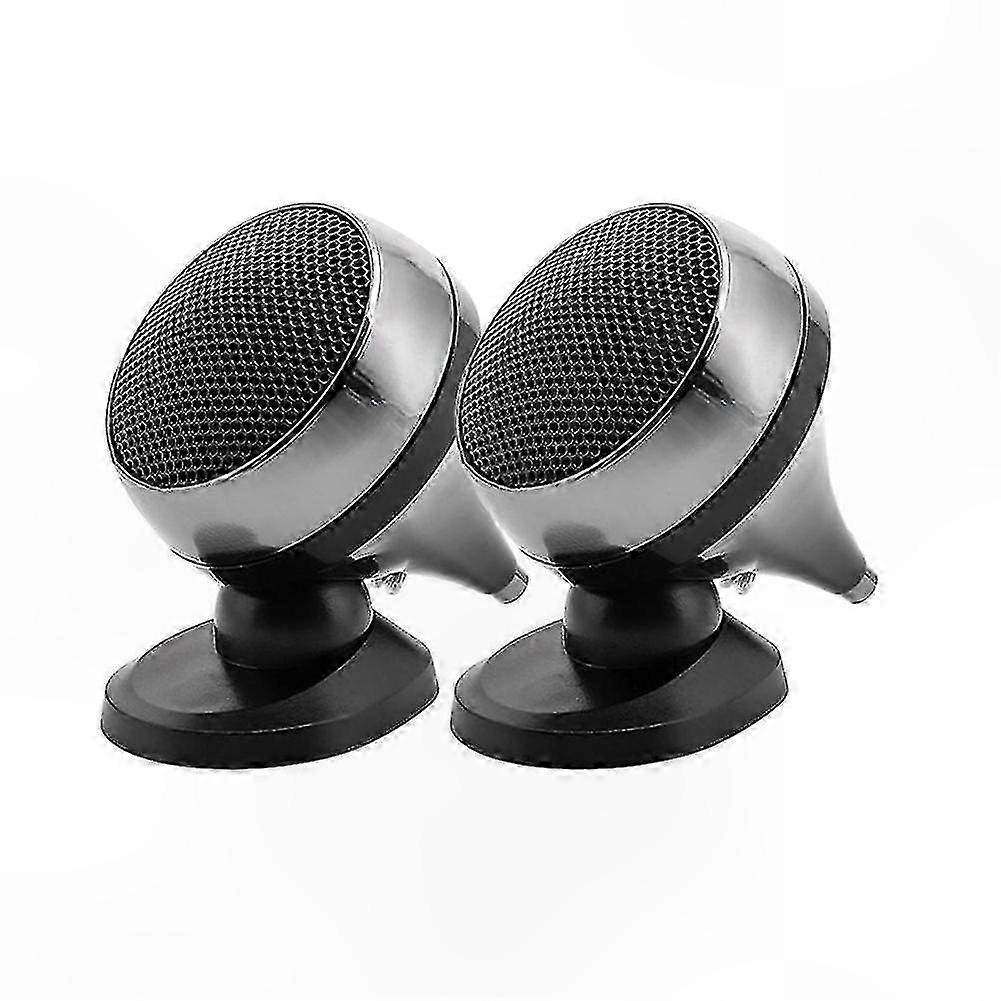 Universal 2-Pack 12V High-Efficiency 4Ω 92dB Tweeter Speakers for Car  o Systems