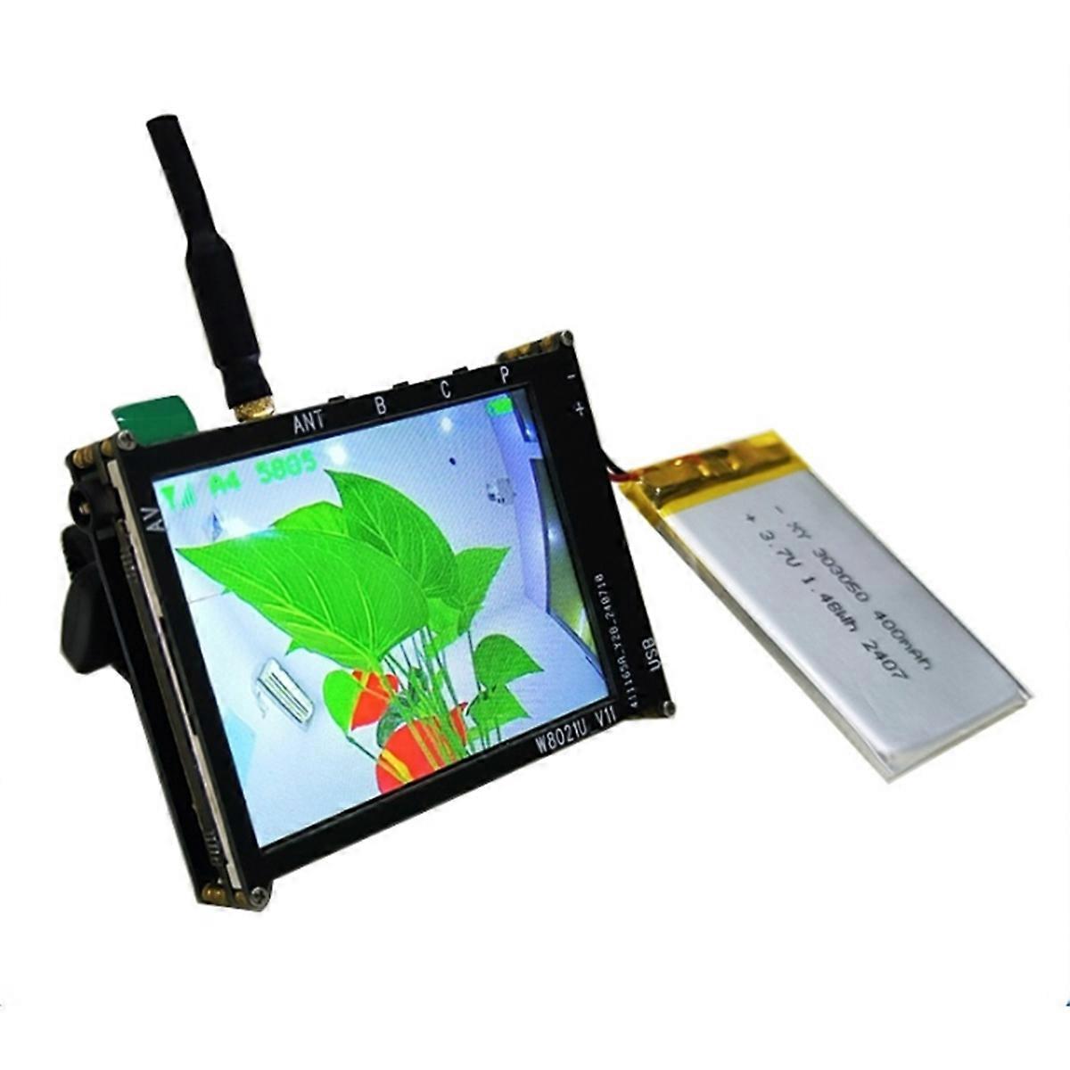 Micro-5.8G 56CH 2.4 Inch LCD 480x320px Auto Search FPV Monitor for RC Multicopter FPV Drone Part