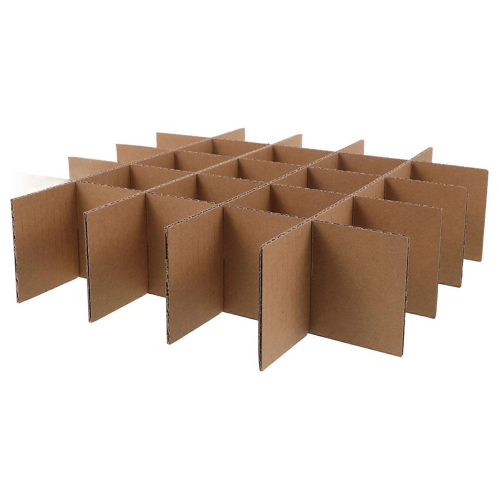 Paperboard Divider for Cardboard Moving Boxes with 8Pcs Packing Kit