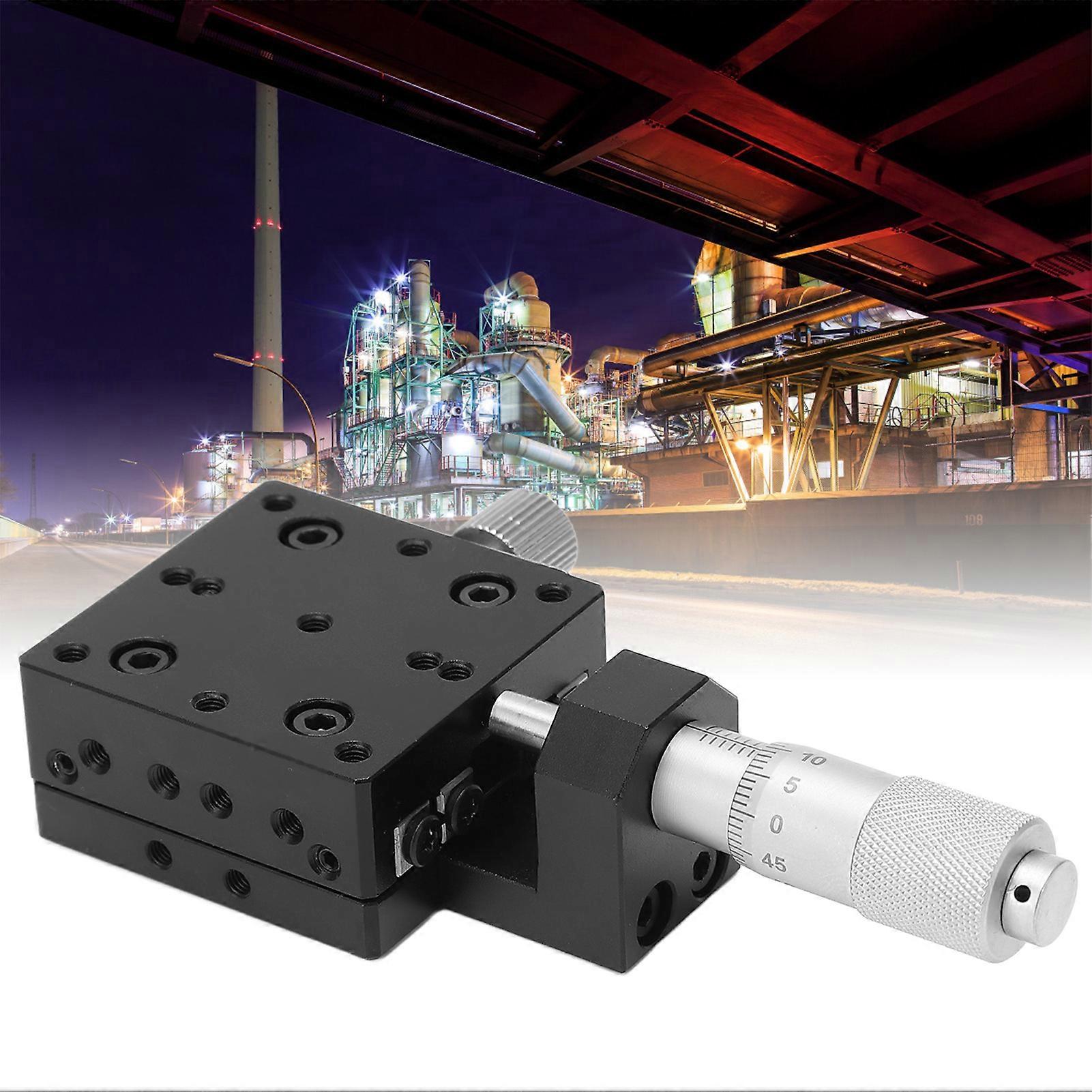 Manual Precise Linear Stage 40x40mm Cross Roller X Axis 0.01mm