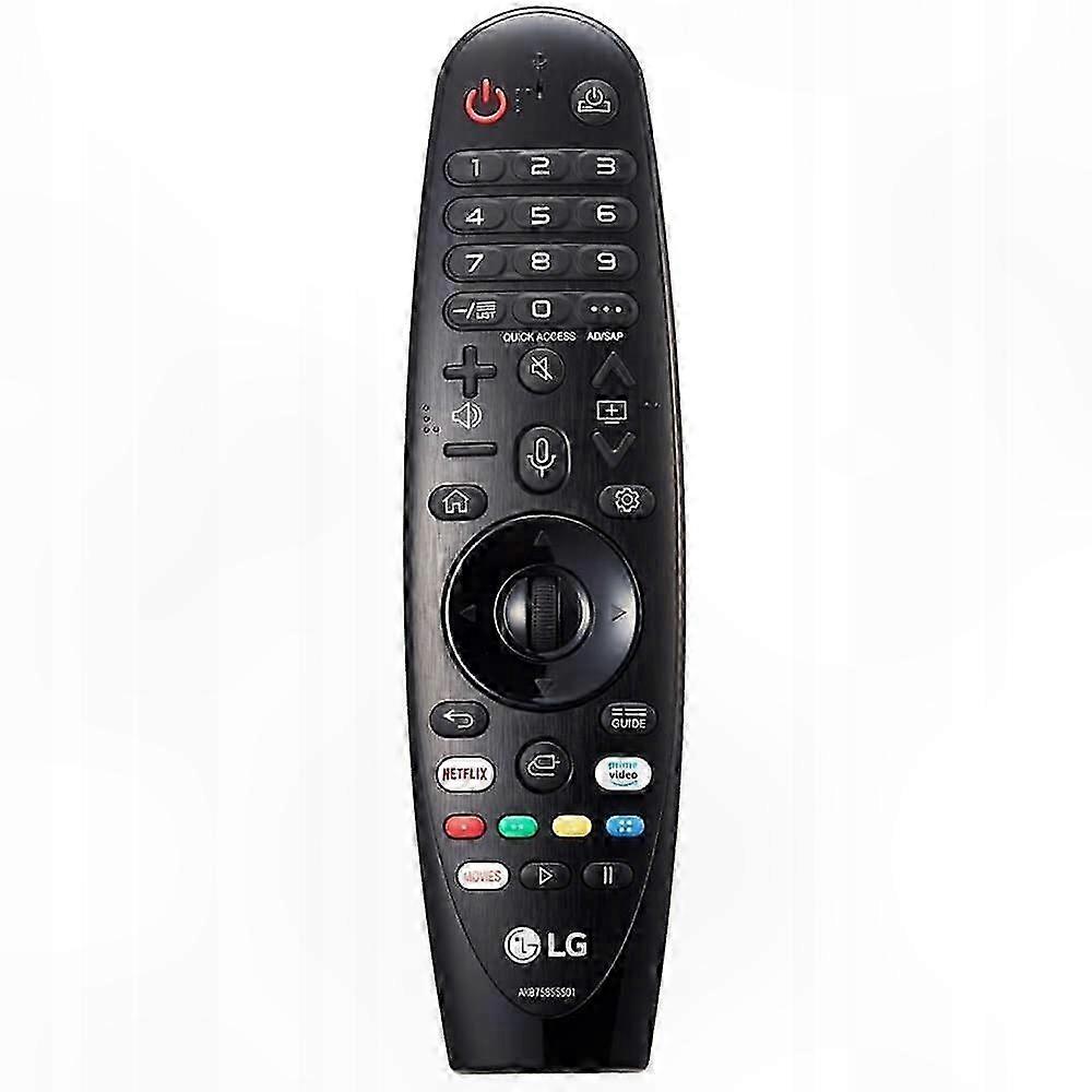 Universal Remote Control for TV, Black Color, Model AKB75855501 Replacement