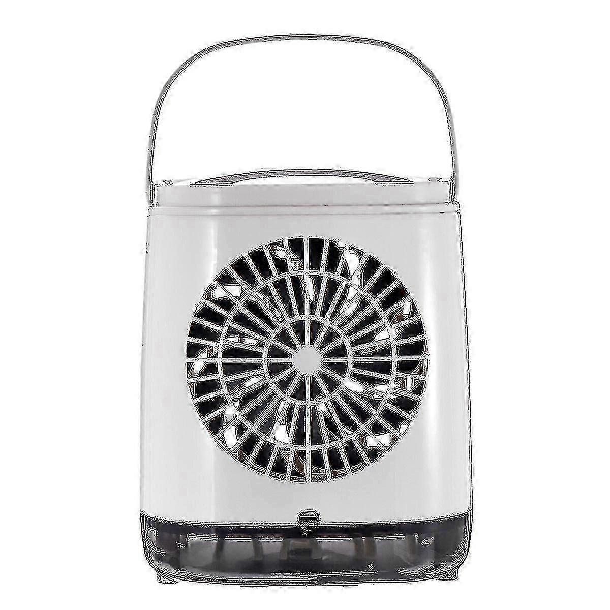 Portable 3-Speed LED Mini Air Conditioner with Air Purifier Function