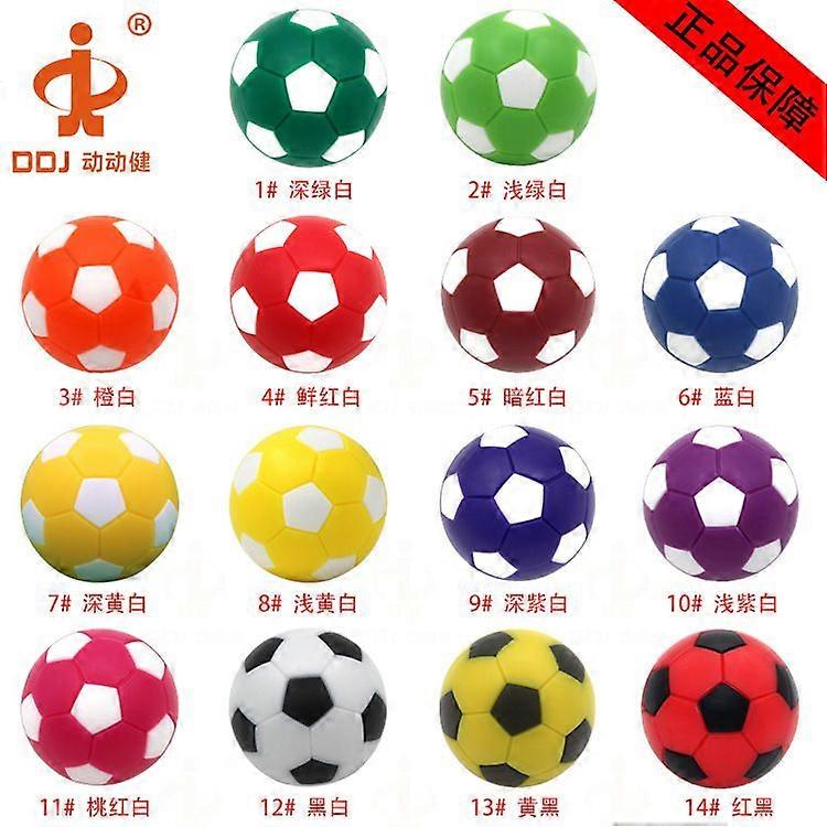 12pcs Foosball Table Balls: 36mm Soccer Balls For Tabletop Game - Foosball Table Accessory Replacements - Mini Tabletop Football Game Replacement