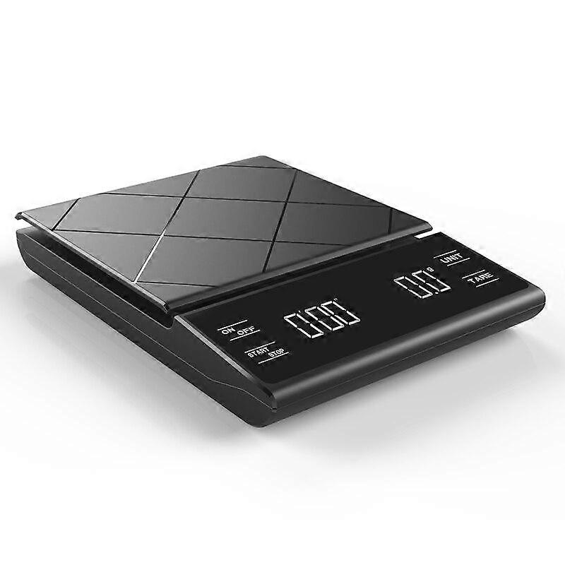 Electronic Digital Ktichen Scale Coffee Baking Tools Food Hand Gram With Timer Cafe