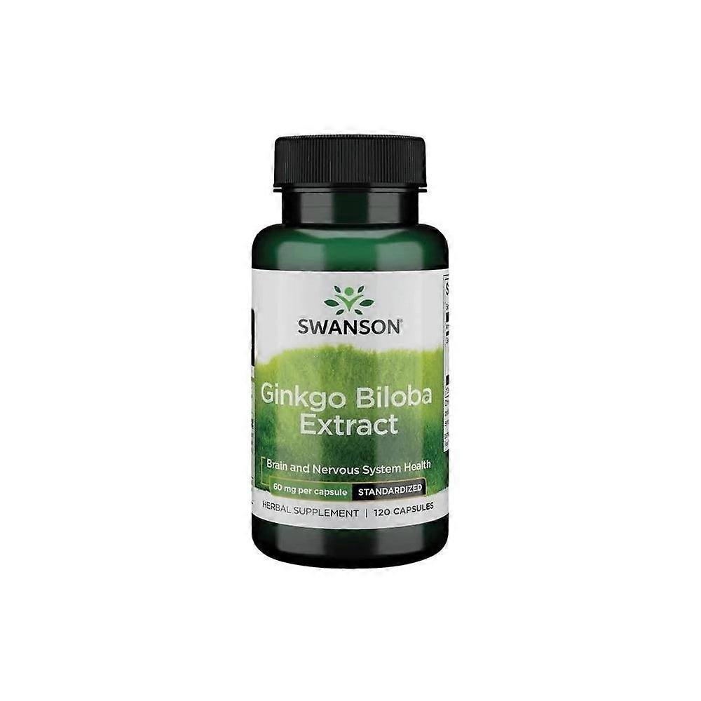 Swanson Ginkgo Biloba Extract 60 MG BI7428