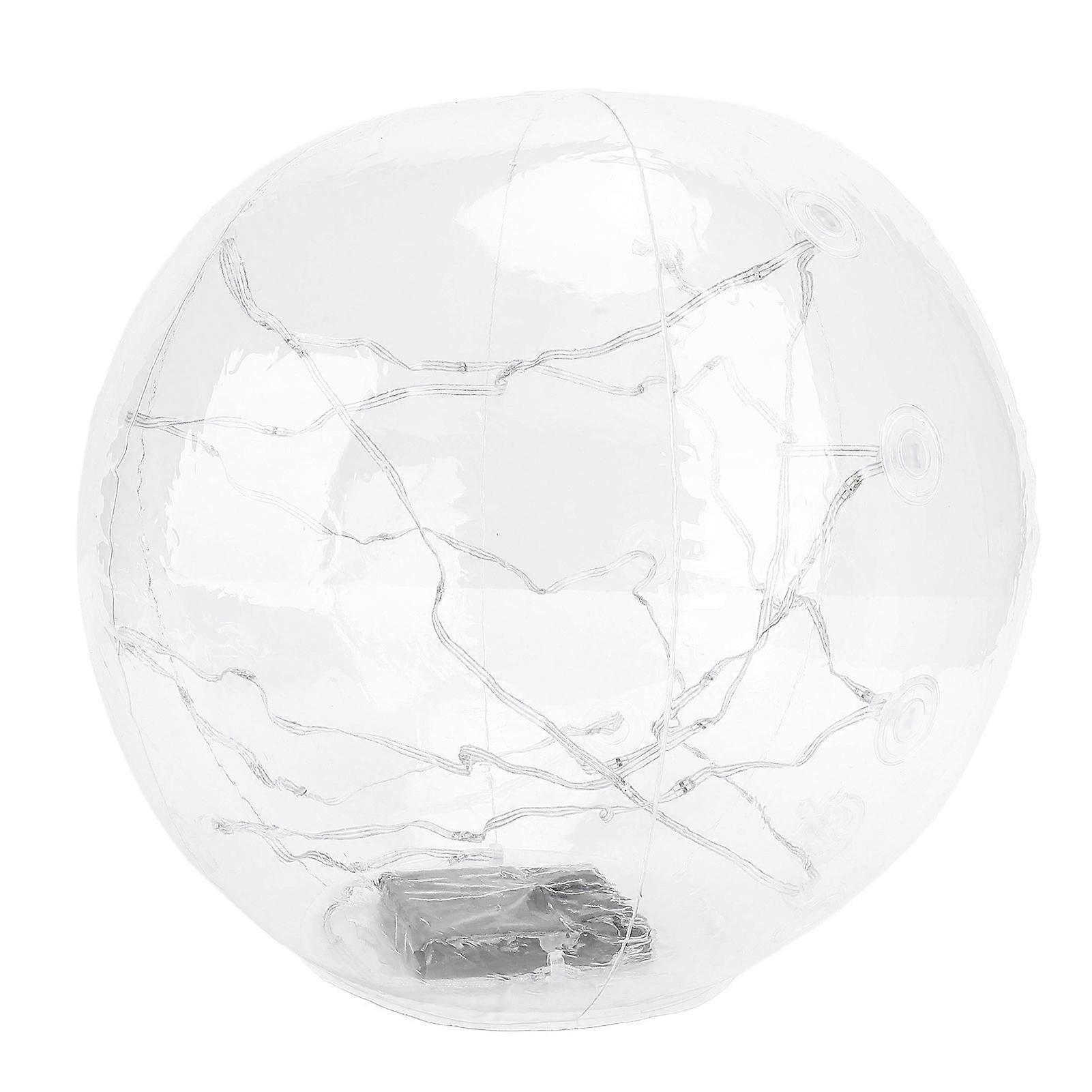 13.8 Inch Solar Floating Pool Light Ball IP68 Waterproof Warm