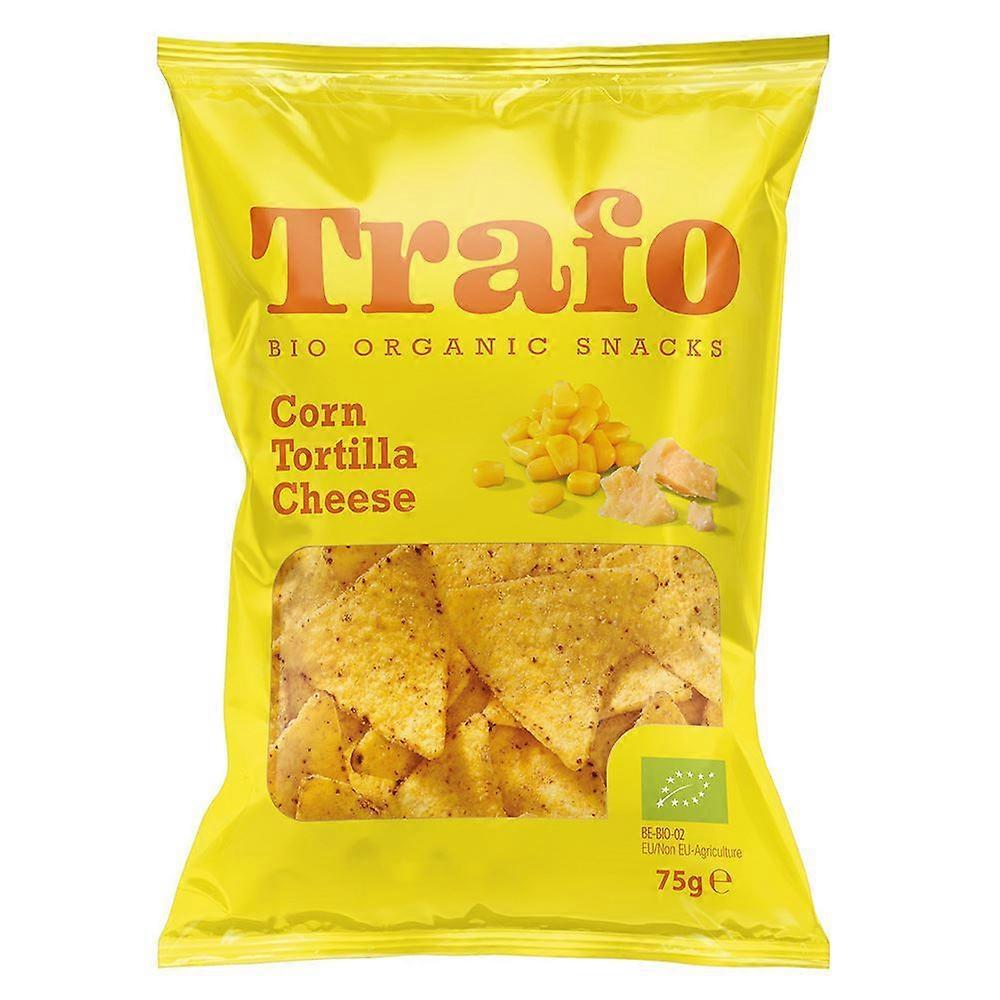Trafo Organic Tortilla Chips Nacho 75g - 15 Pack