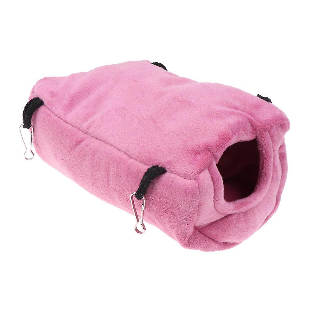 Parrot Hanging Hammock Sleeping Bed for Pets Pink