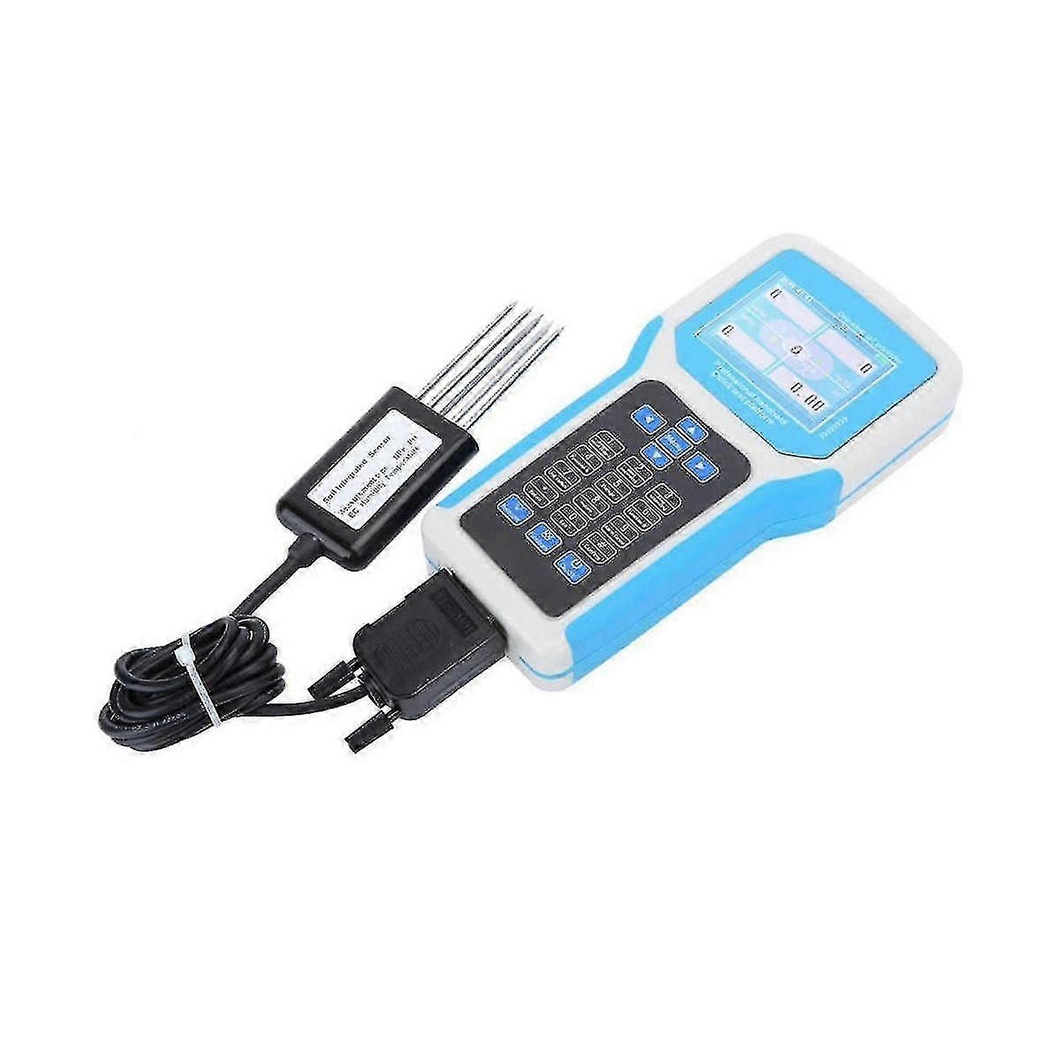 Intelligent Soil Tester Temperature Humidity Ec Ph Nitrogen Phosphorus Potassium Meter Soil Nutrien
