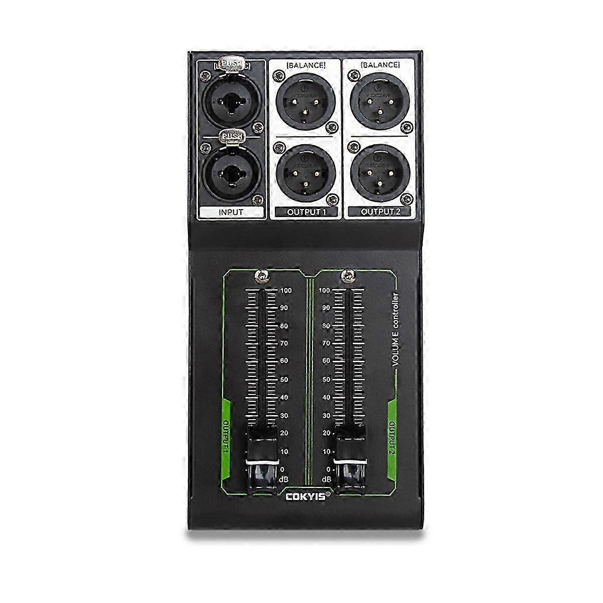 Passive Volume Controller 1 in 2 Out No Noise Input and Output Sound Quality Lossless Mixer Volume