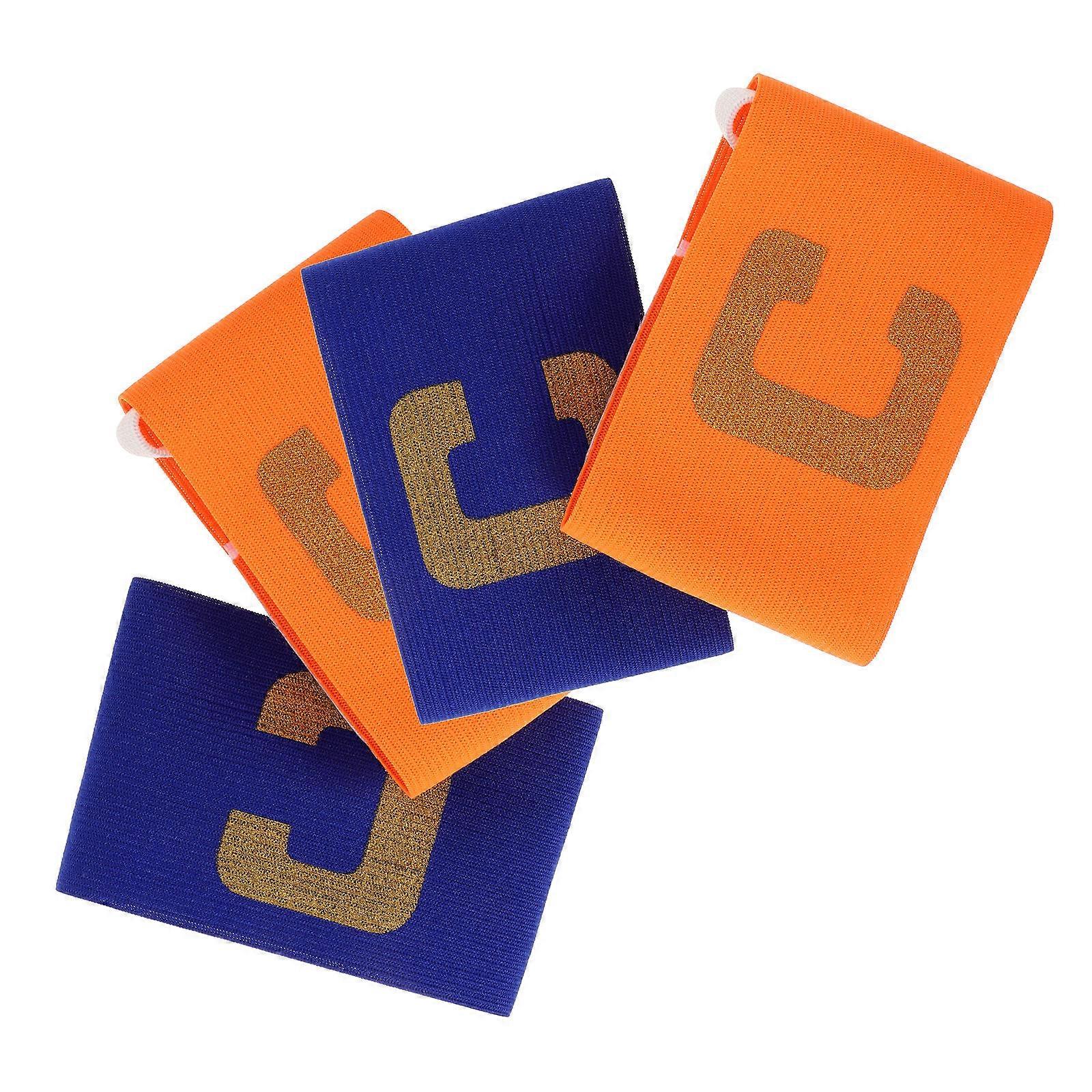 Soccer Captain Armband Children's Elastic Nylon Bands for 12Pcs Match Use