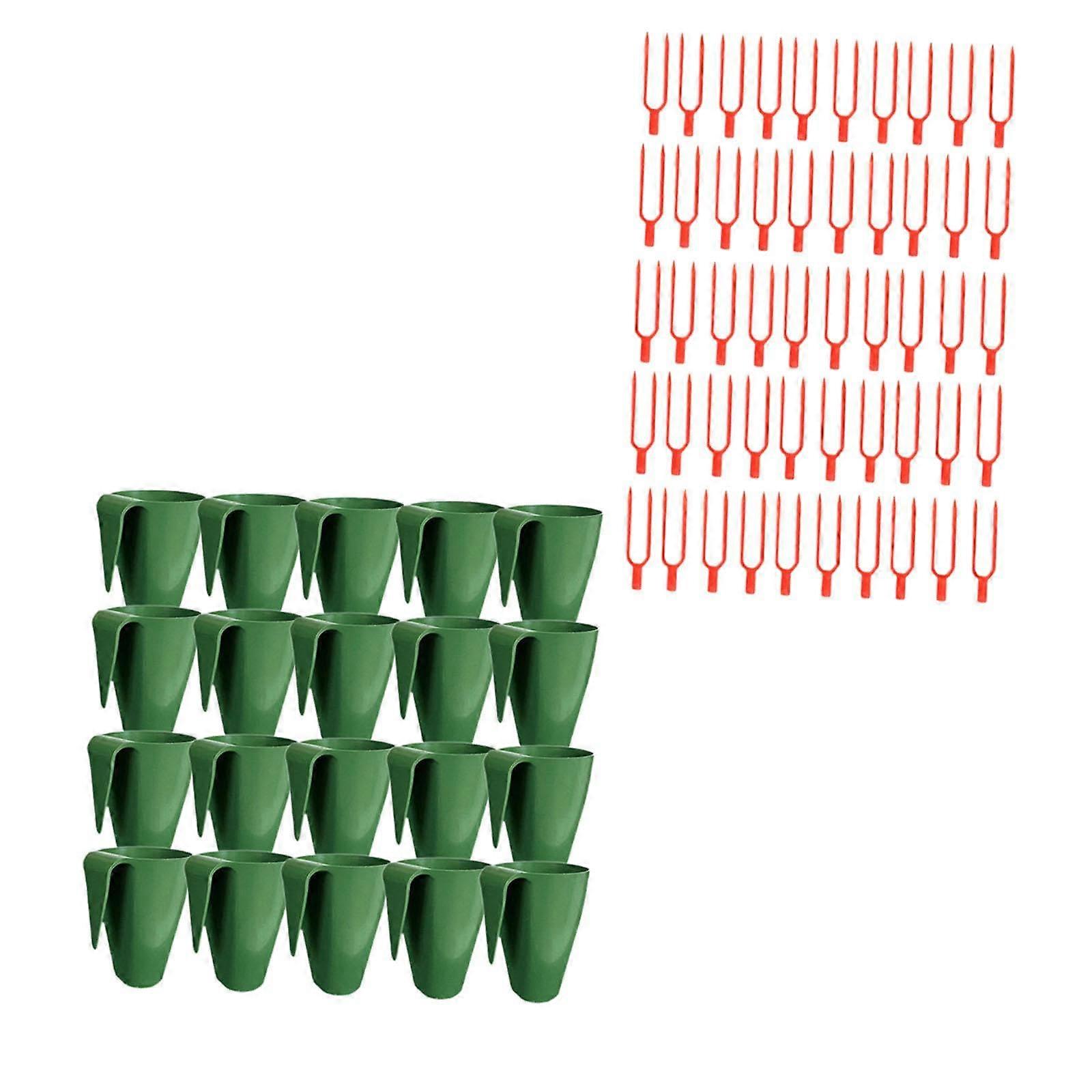 Strawberry Roots Propagation Station Nursery Pot Propagation Cup For Planting Greenhouse