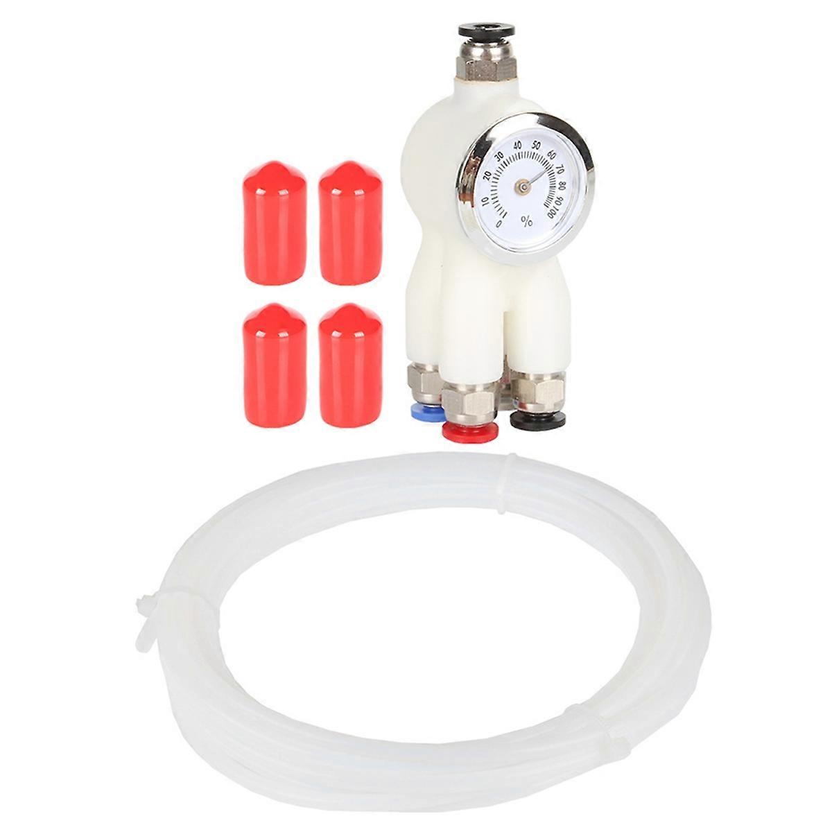 4 in 1 PTFE Adapter for Bambu X1/P1 X1C P1S P1P A1 A1 Mini Material Pipe Expansion Port Connects 4 F