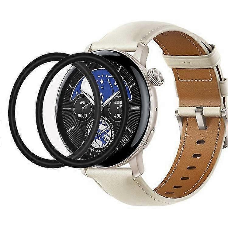 vivo Watch 3スクリーンプロテクターセンシティブタッチウルトラクリアPMMAスクリーンフィルムに対応した2個/パック