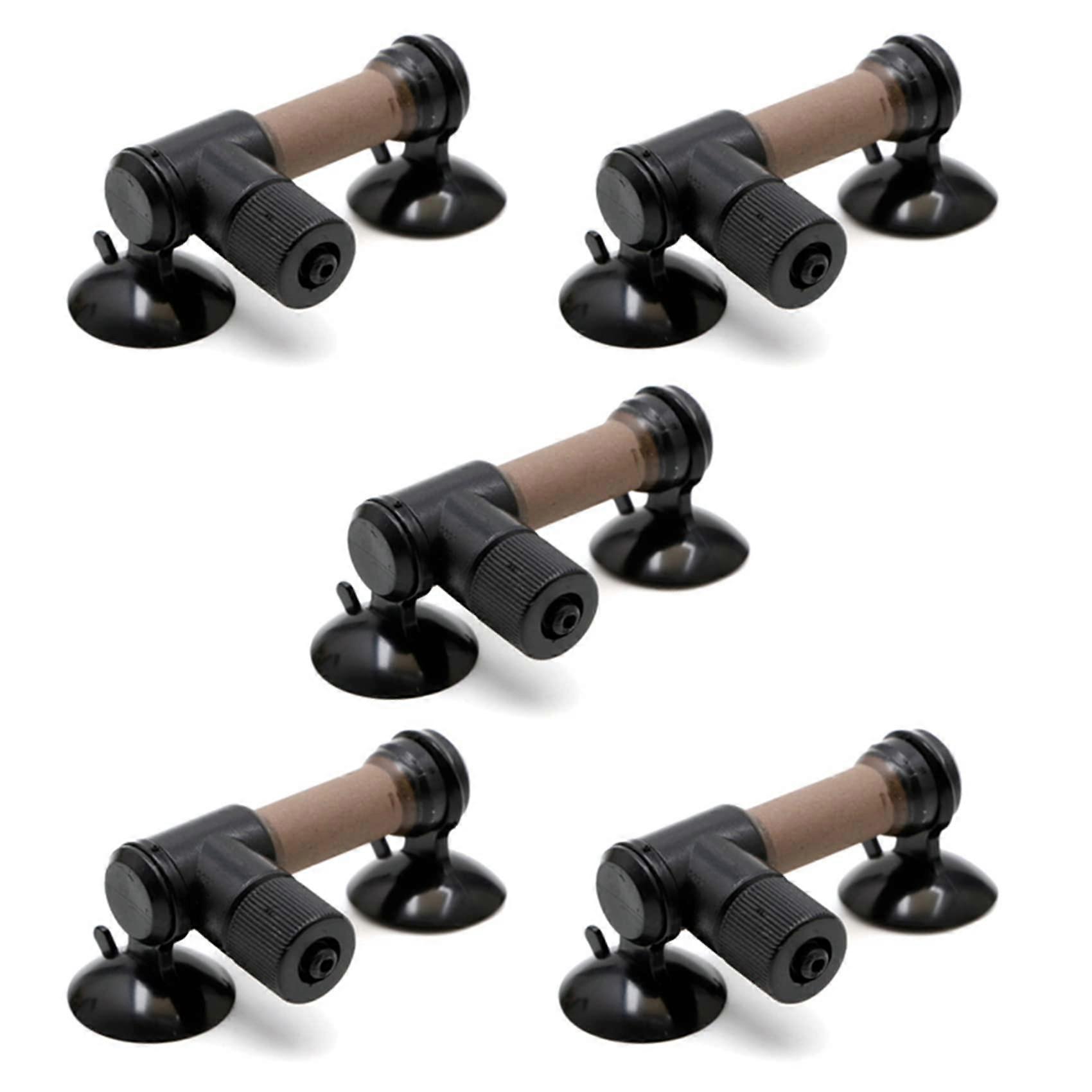 CO2 Diffuser For Aquarium Fish Tank 5X Pack Plastic Tessellator Atomizer With Dual Suction Cups