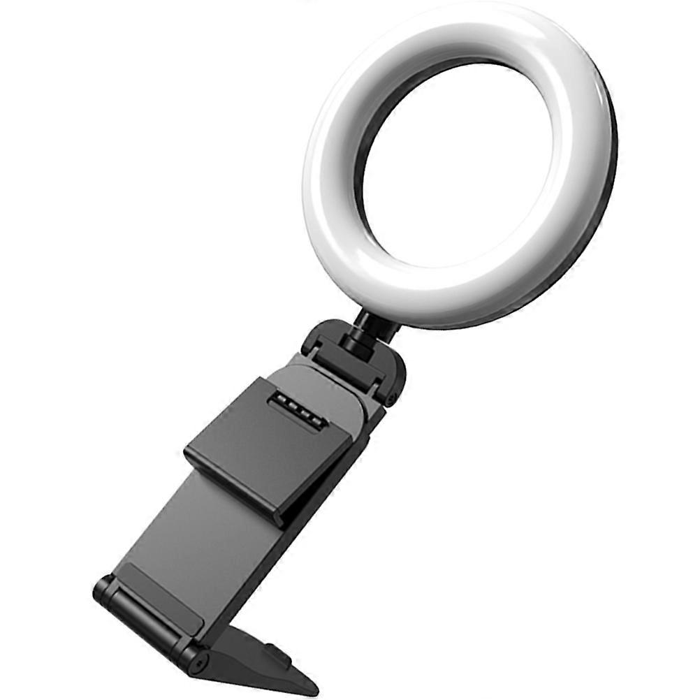 Foldable LED Selfie Light for Desk Use 4Pcs Portable Tabletop Light