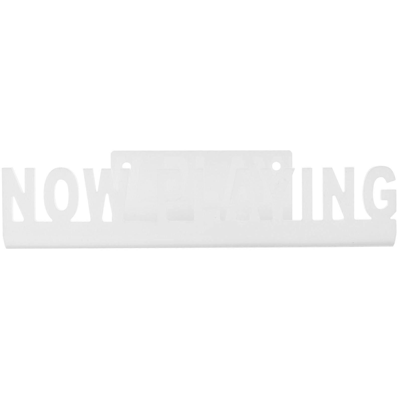 Acrylic Floating Vinyl Record Holder Shelf for Storage 5Pcs Wall Mount