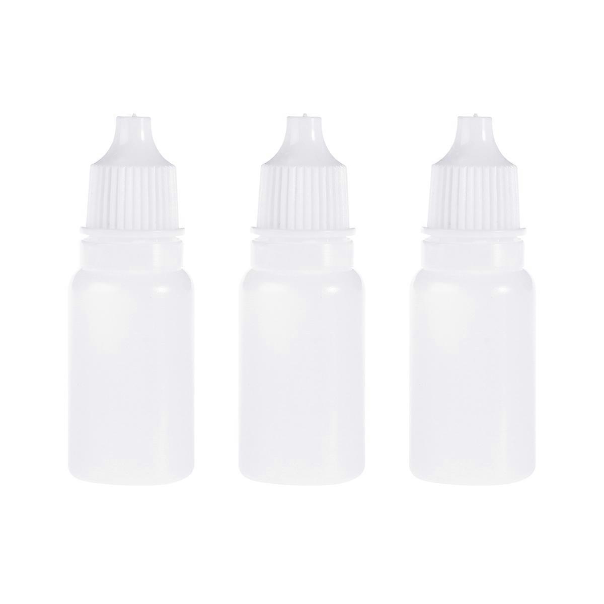 Plastic Squeezable Dropper Bottles for Eye Liquid Use 30Pcs 10ml