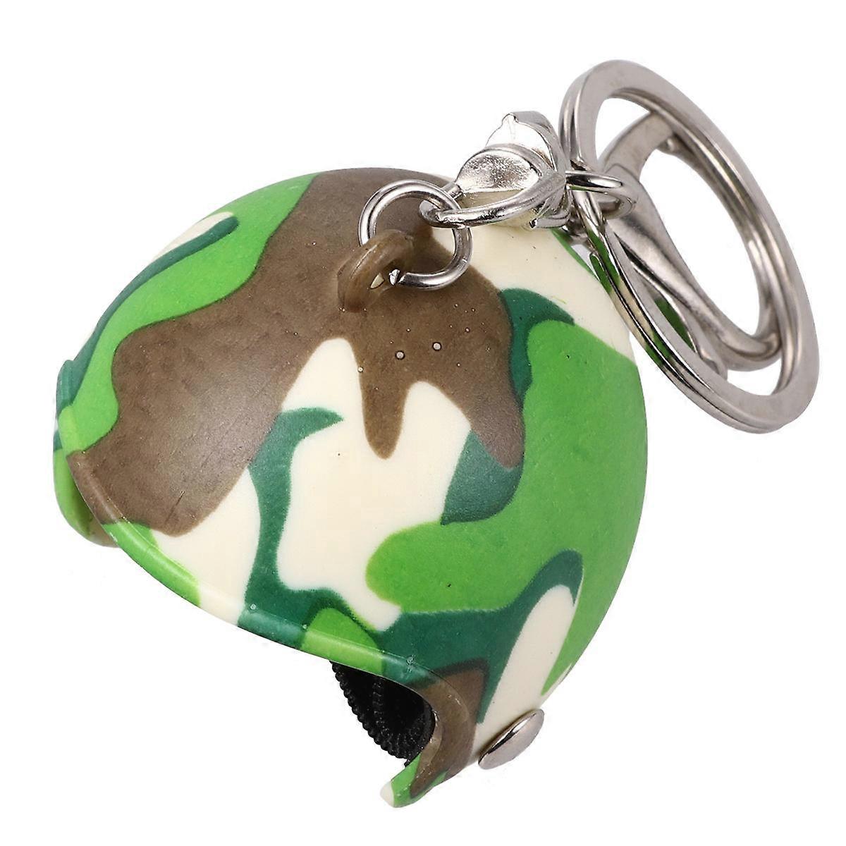 6 Pcs Jungle Camouflage Key Holder Pendant For Daily Use And Gift Giving Shaped