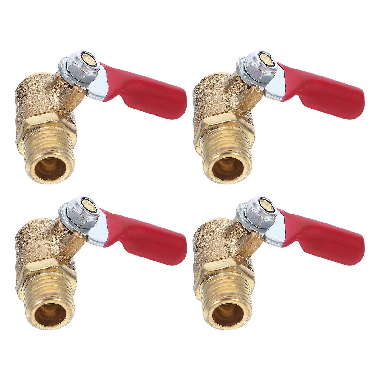Brass Air Compressor Drain Valve for Industrial Use with 16Pcs High Precision