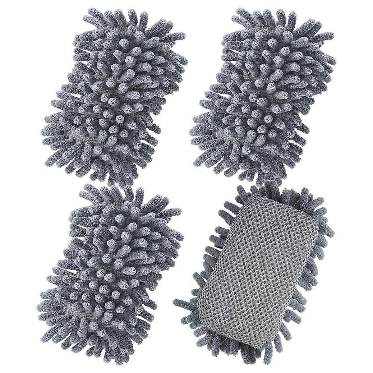 4 Pcs Dry Erase Eraser Washable Whiteboard Eraser for Markers, Chalk, Classroom, Home and Office